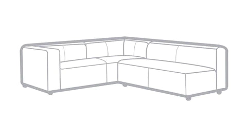 CB2 Lenyx Sectional Sofa Slipcovers Buy in USA Mamma Mia Covers