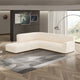 Fullback Support Sectional Sofa Slipcover (Left Chaise), Comfort Collection – Cream, detail view | Cream