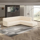 Fullback Support Sectional Sofa Slipcover (Right Chaise), Comfort Collection – Cream, detail view | Cream