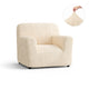 Armchair Slipcover, Comfort Collection – Cream, front view | Cream