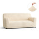 Sofa 3 Seater Slipcover, Comfort Collection – Cream, color swatch | Cream