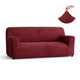 Sofa 3 Seater Slipcover, Comfort Collection – Burgundy, color swatch | Burgundy