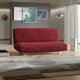 Futon Slipcover, Comfort Collection – Burgundy, detail view | Burgundy