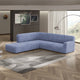 Fullback Support Sectional Sofa Slipcover (Left Chaise), Comfort Collection – Blue, detail view | Blue