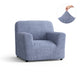 Armchair Slipcover, Comfort Collection – Blue, front view | Blue