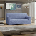 Blue Sofa 3 Seater Slipcover, Microfibra Collection