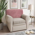 Coral Pink Back Cushion Cover, Microfibra Collection