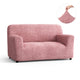 Loveseat 2 Seater Slipcover, Comfort Collection – Coral Pink, front view | Coral Pink