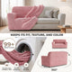 Loveseat 2 Seater Slipcover, Comfort Collection – Coral Pink, color swatch | Coral Pink