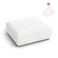 White Seat Cushion Cover, Microfibra Collection