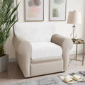 White Seat Cushion Cover, Microfibra Collection