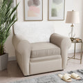 White Seat Cushion Cover, Microfibra Collection