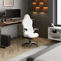 Crisp White Office / Gaming Chair Slipcover, Microfibra Collection