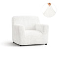 Crisp White Armchair Slipcover, Microfibra Collection