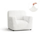 Armchair Slipcover, Comfort Collection – Crisp White, front view | Crisp White