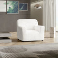 Crisp White Armchair Slipcover, Microfibra Collection