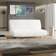Futon Slipcover, Comfort Collection – Crisp White, detail view | Crisp White