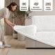 Loveseat 2 Seater Slipcover, Comfort Collection – Crisp White, color swatch | Crisp White