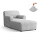 Chaise Lounge Slipcover, Comfort Collection – Light Grey, detail view | Light Grey
