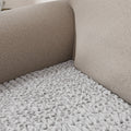 Light Grey Back Cushion Cover, Microfibra Collection