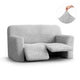 2 Seater Recliner Slipcover, Comfort Collection – Light Grey, detail view | Light Grey