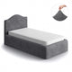 Bed Headboard & Frame Slipcover (Twin), Comfort Collection