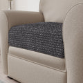 Dark Grey Back Cushion Cover, Microfibra Collection