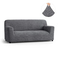 Dark Grey Sofa 3 Seater Slipcover, Microfibra Collection