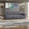 Dark Grey Sofa 4 Seater Slipcover, Microfibra Collection