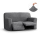 2 Seater Recliner Slipcover, Comfort Collection – Dark Grey, color swatch | Dark Grey