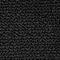 Black Seat Cushion Cover, Microfibra Collection