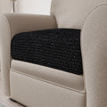 Black Seat Cushion Cover, Microfibra Collection