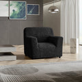 Black Armchair Slipcover, Microfibra Collection