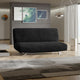 Futon Slipcover, Comfort Collection – Black, detail view | Black