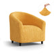 Barrel Chair Slipcover, Comfort Collection – Mango, front view | Mango