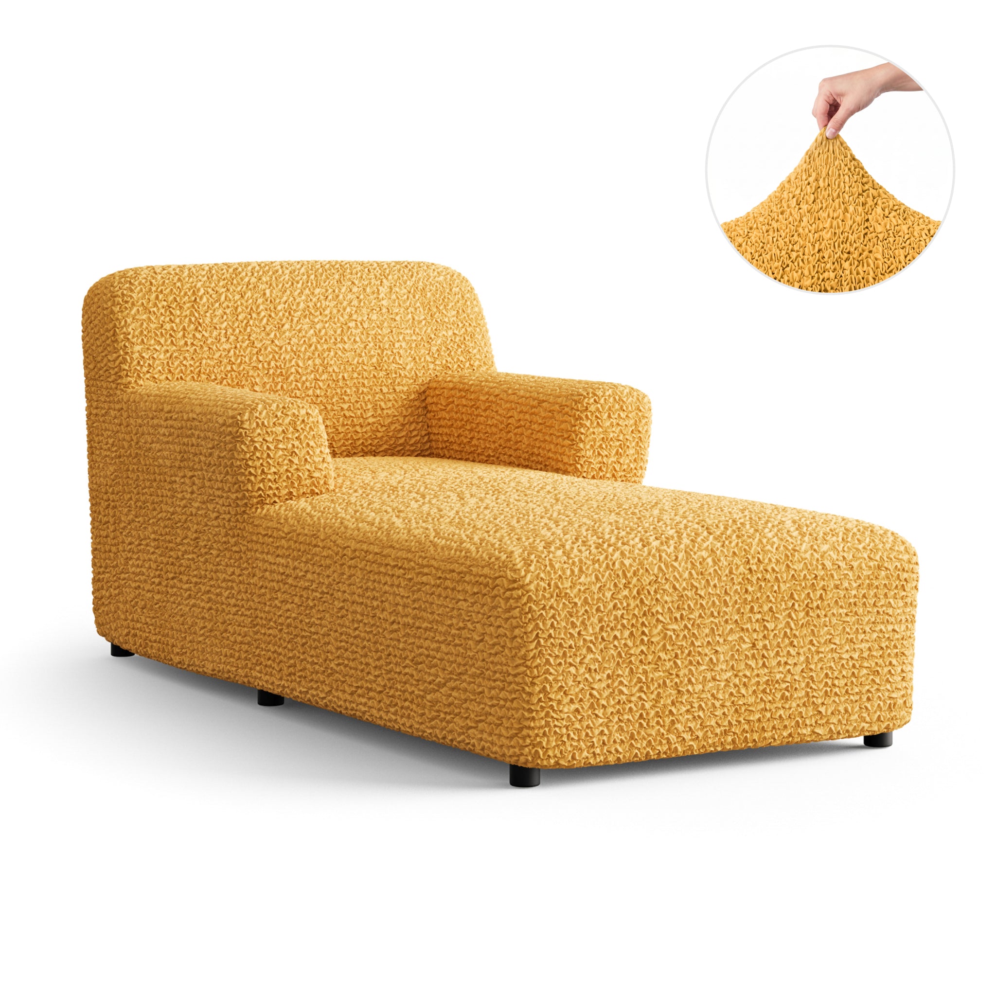 Chaise Lounge Slipcover, Comfort Collection – Mango, product view | Mango