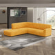 Fullback Support Sectional Sofa Slipcover (Left Chaise), Comfort Collection – Mango, detail view | Mango