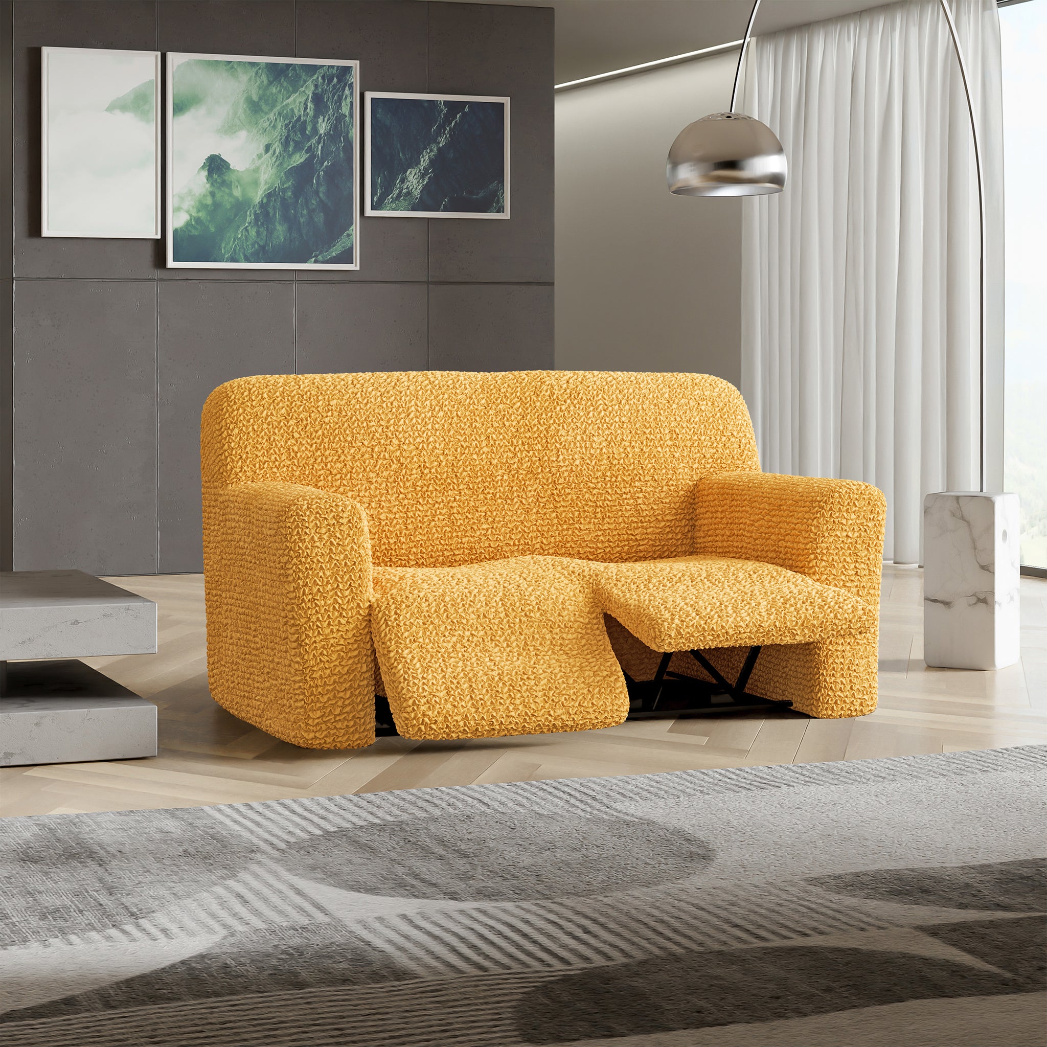 2 Seater Recliner Slipcover, Comfort Collection – Mango, detail view | Mango