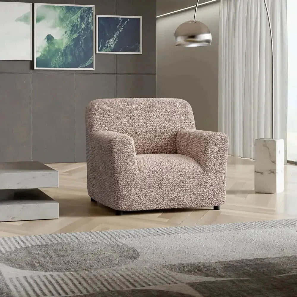 Cipria Armchair Slipcover, Microfibra Collection