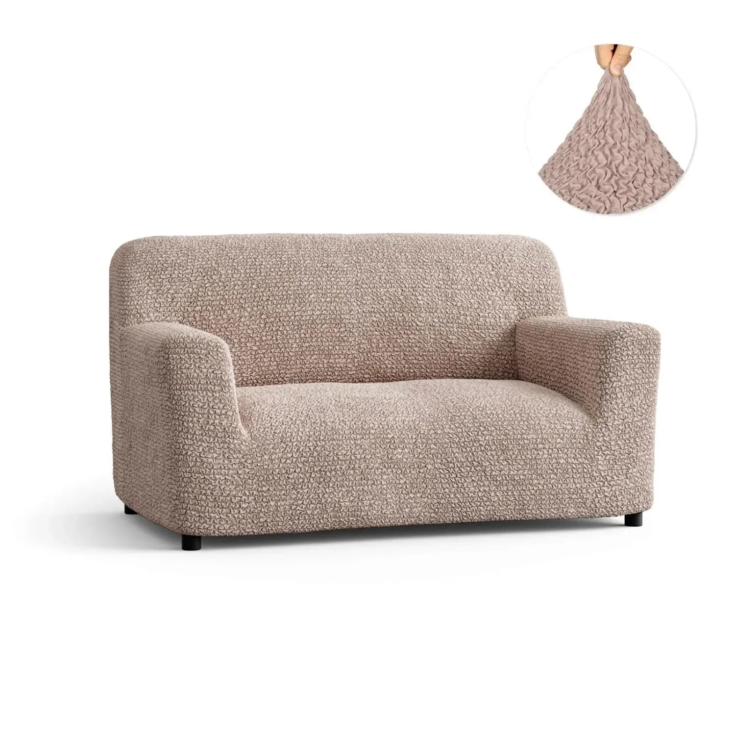 Cipria Loveseat 2 Seater Slipcover, Microfibra Collection