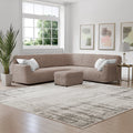 Marsala Corner Sofa Slipcover, Microfibra Collection