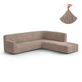 Marsala Fullback Support Sectional Sofa Slipcover (Right Chaise), Microfibra Collection