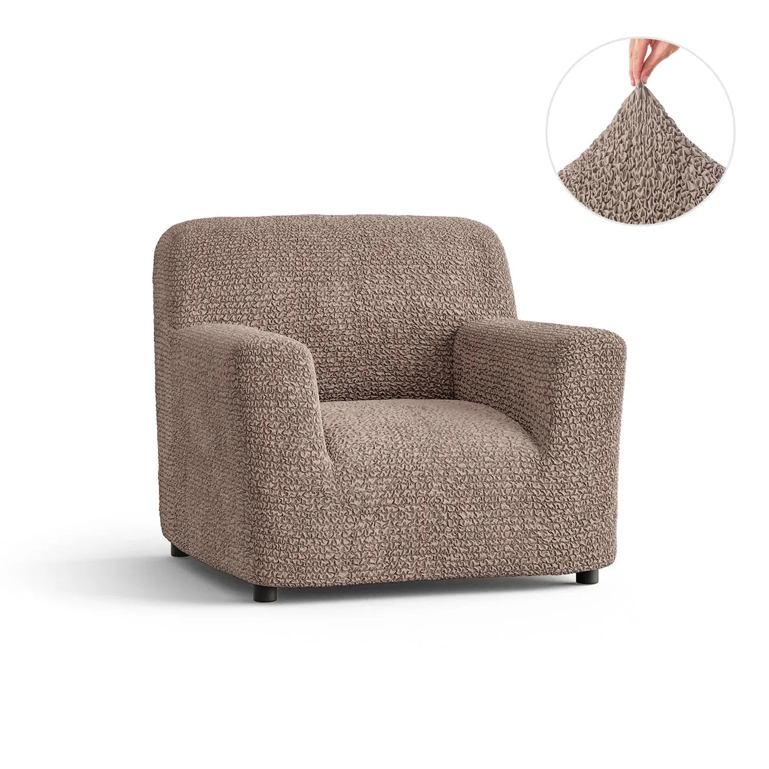 Marsala Armchair Slipcover, Microfibra Collection