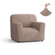 Armchair Slipcover, Comfort Collection – Soft Taupe, front view | Soft Taupe