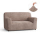 Loveseat 2 Seater Slipcover, Comfort Collection – Soft Taupe, front view | Soft Taupe