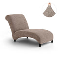 Marsala Armless Chaise Lounge Slipcover, Microfibra Collection