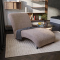 Marsala Armless Chaise Lounge Slipcover, Microfibra Collection