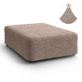 Marsala Ottoman Slipcover (Large), Microfibra Collection