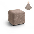 Marsala Ottoman Slipcover (Small), Microfibra Collection