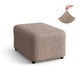 Ottoman Slipcover (Medium), Comfort Collection – Soft Taupe, detail view | Soft Taupe